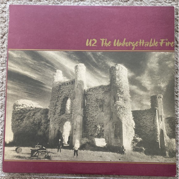 U2 – The Unforgettable Fire‎ Island Records 1984 Vinyl LP Vintage Bono The Edge - Picture 1 of 11